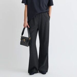 Nanushka Arvenn Wool Pinstripe Pants